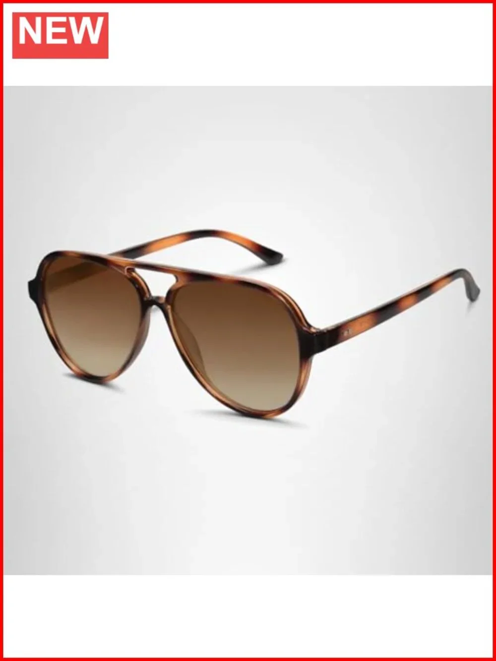 Classic Polarized Aviator Sunglasses with UV400 TAC Lenses